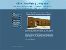 Tablet Screenshot of ohioanodizing.com